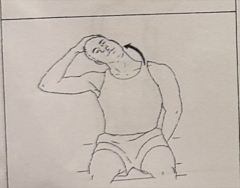 Anterior Scalene Stretch illustration