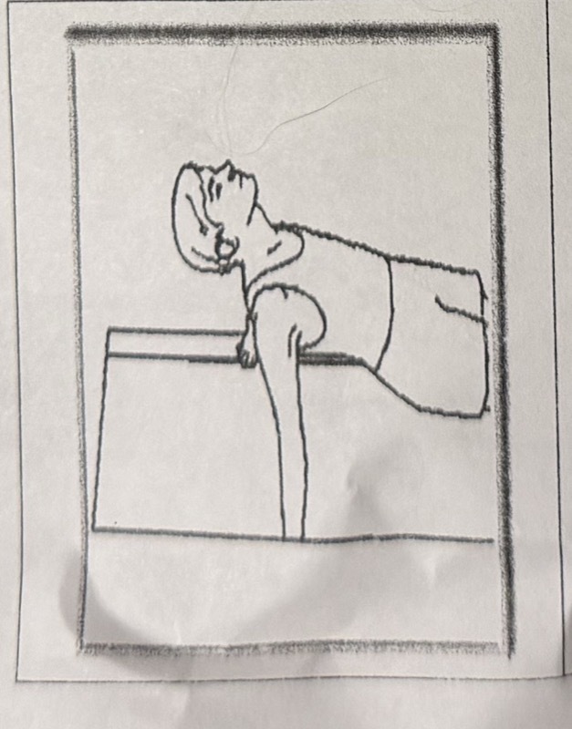 Doorway Pec Major Stretch illustration