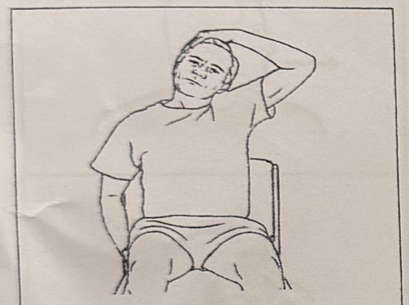 Middle Scalene Stretch illustration
