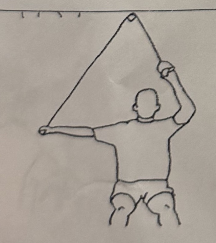 Shoulder Abduction Pulley Stretch illustration